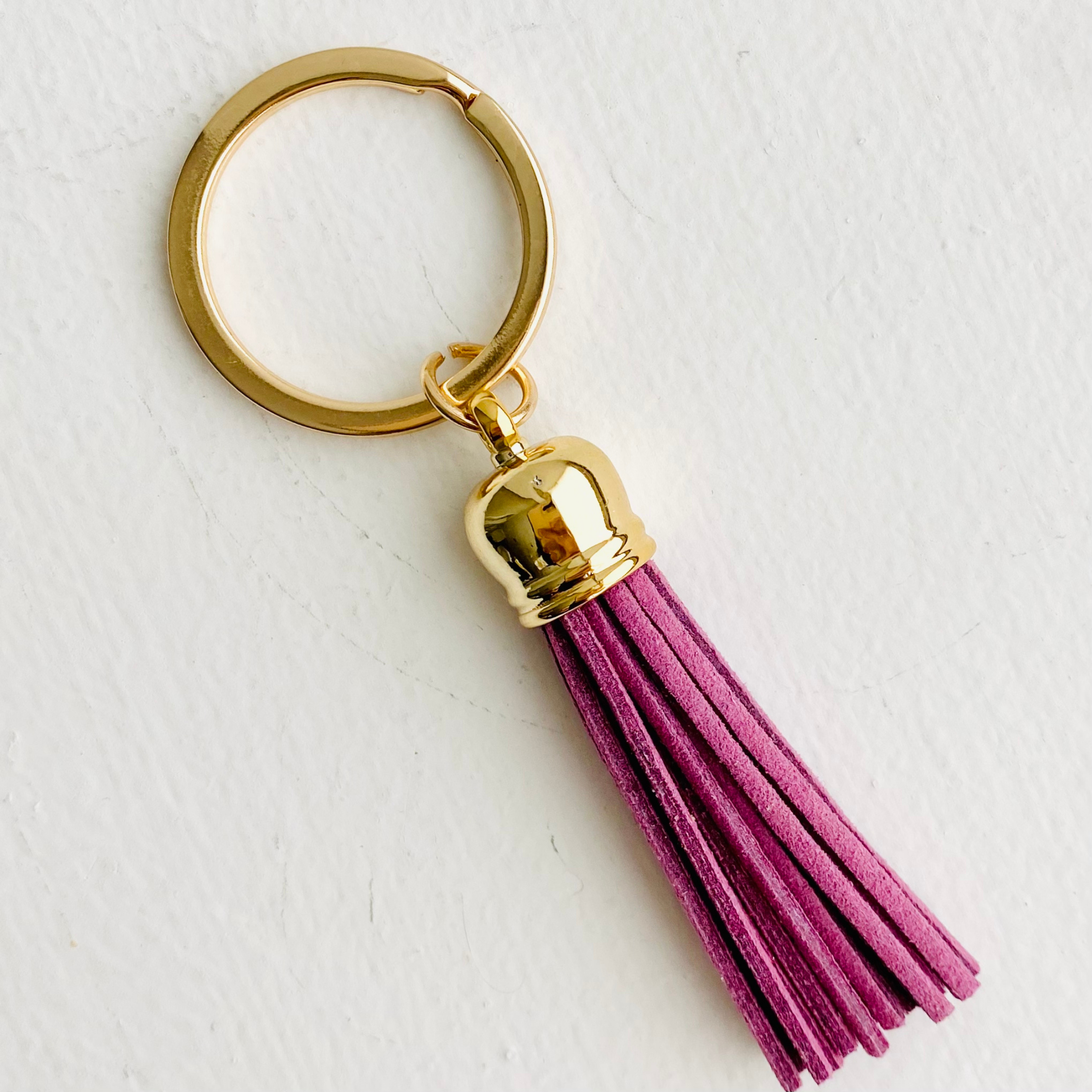 Naierhg Key Chain Tassels Compact Long Lasting Key Ring Bag